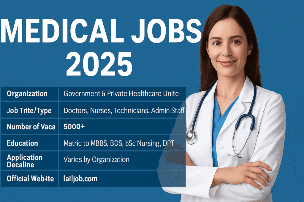  Medical Jobs 2025