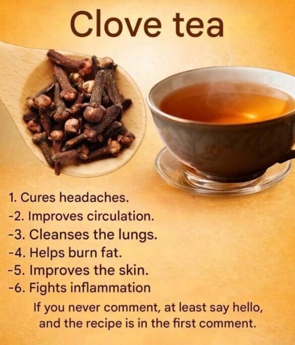 clove tea