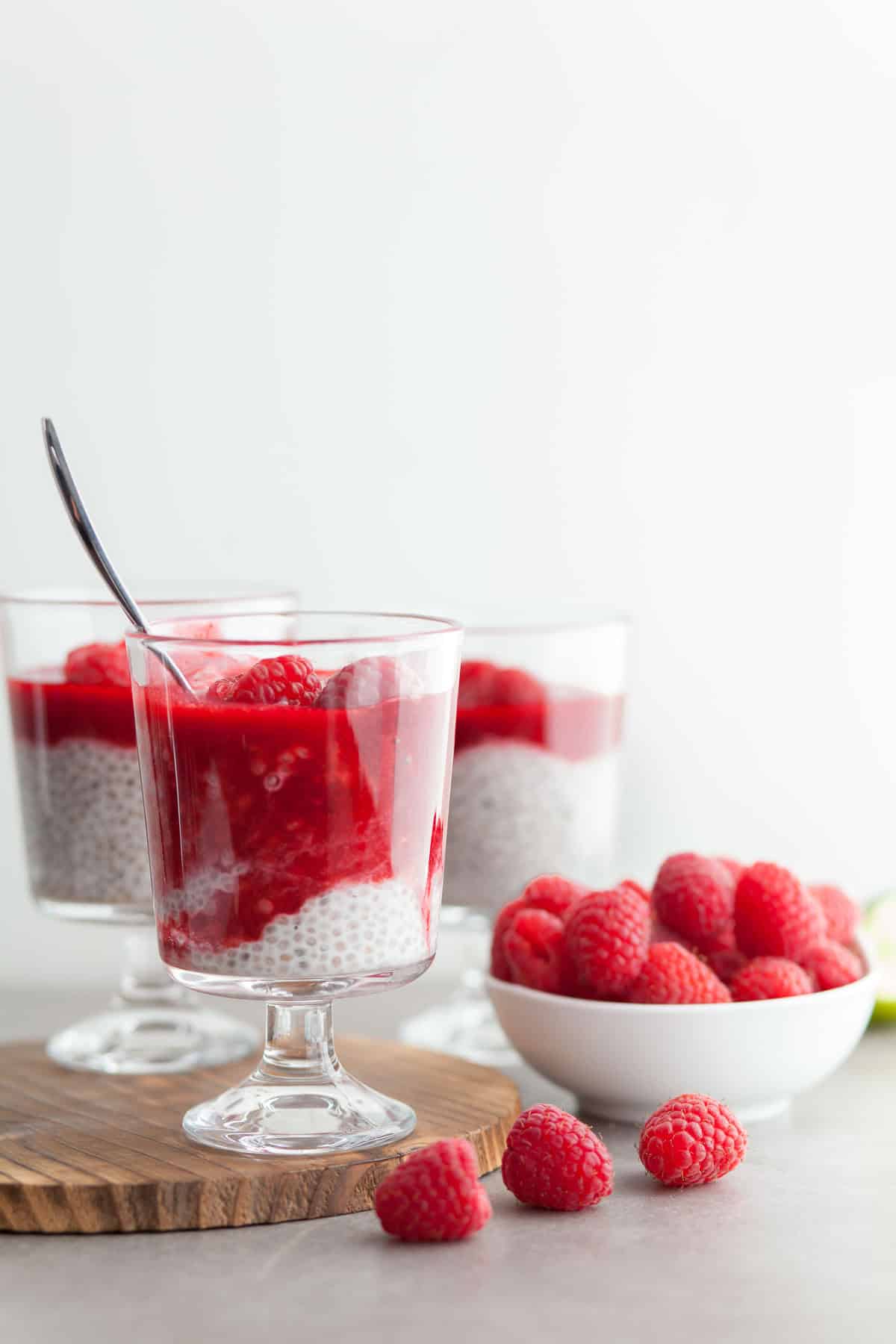 Raspberry Chia Pudding