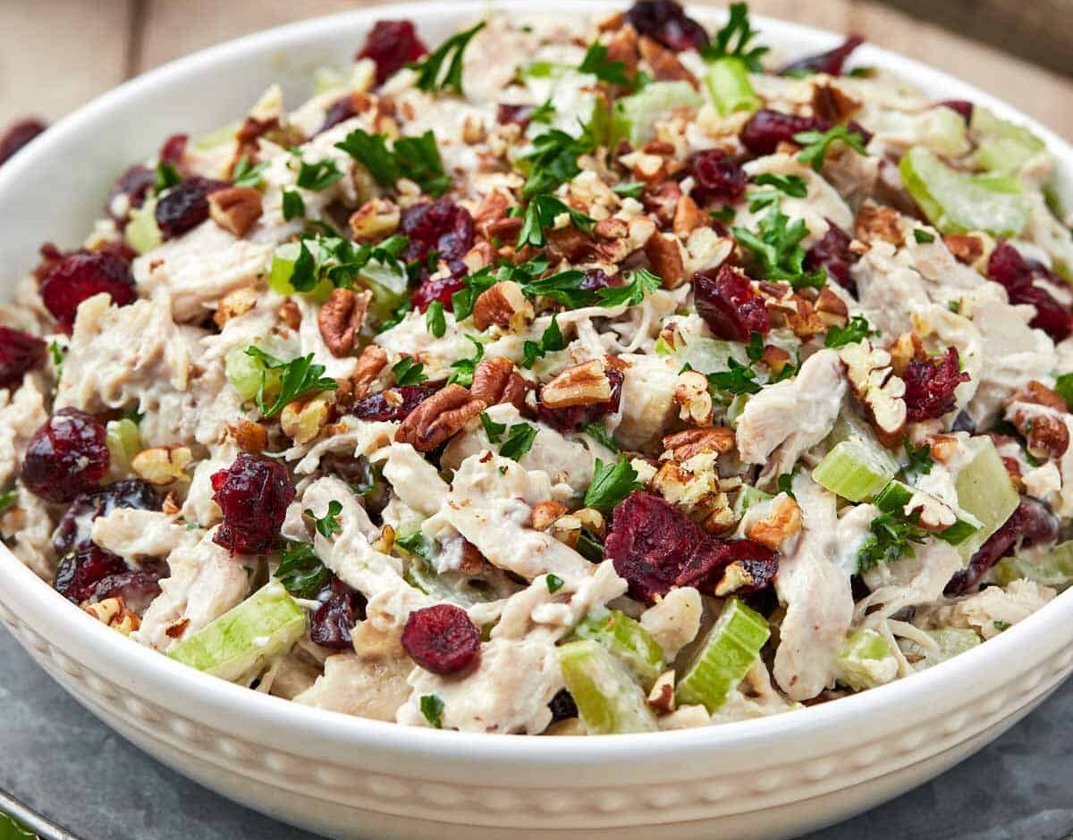 Cranberry Pecan Chicken Salad
