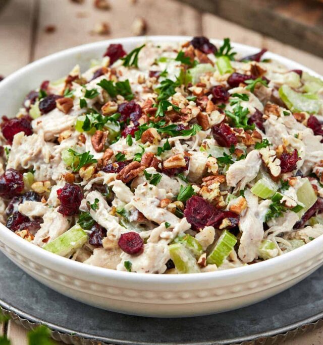 Cranberry Pecan Chicken Salad
